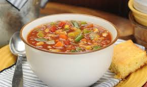 This healthy roasted vegetable soup can be made super quickly if you use a bag of frozen roast veg from a supermarket. Hearty Vegetable Soup Pictsweetfarms For The Win Could Also Sub Mixed Veggies And Use The Vegetable Soup Recipes Hearty Vegetable Soup Chicken Soup Recipes