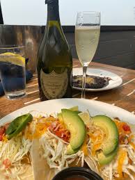 Squeeze the juice from one lime half into the fish taco sauce mixture, then whisk thoroughly. Fish Tacos Dom Perignon On The Freakin Beach Picture Of World Famous San Diego Tripadvisor