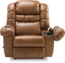 Lazy Boy Leather Power Recliners Andres Brown Couch Living Room Recliner Brown Living Room