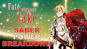 Fate Strange Fake The Other King Who Can Use Excalibur! Saber Richard The  Lionheart Power Breakdown - YouTube
