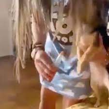 Dog makes woman squirt