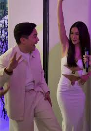 These two. 😄😌😍 #belobabybirthbaash | Julia Barretto & Alden Richards  #juliabarretto #aldenrichards #fyp #foryourpage