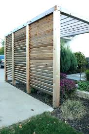 Screen ideas made from bamboo, wood, metal, plants, and fabric. 15 Unique Ideas Of Outdoor Privacy Screen Images