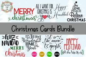 Download Christmas Card Bundle Graphic By Missseasonsvinylcuts Creative Fabrica SVG Cut Files