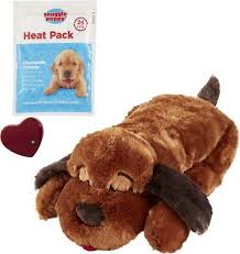 Smart Pet Love Snuggle Puppy Behavioral Aid Dog Toy Light Brown Chewy Com Puppy Snuggles Puppies And Kitties Dog Toys