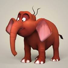 Game Ready Fantasy Elephant 3d Model Max C4d Obj 3ds Fbx Lwo Stl 3dexport Com By Gamingarts Cartoon Elephant Elephant Cartoon