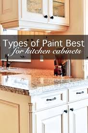 The 5 Best Types Of Paint For Kitchen Cabinets Home Kitchens Painting Kitchen Cabinets Home Remodeling