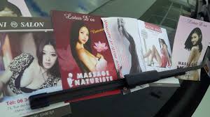 Salon de massage naturiste et body body. Flyers Sur Le Pare Brise Mi Pub Mi Erotise Daniel Latif