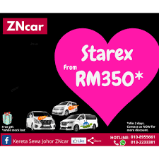 Maybe you would like to learn more about one of these? Sewa Kereta Johor Bahru Hyundai Starex Mpv Shopee Malaysia