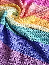 Ravelry Rainbow Isles Baby Blanket Pattern By Julie At Onelittlehook