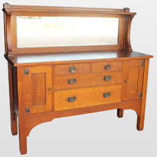 Mission Oak Sideboard Buffet Stickley Brothers Oak Sideboard Mission Furniture Mission Style Furniture