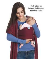 Moby wrap instructions for kangaroo wrap and hold. Pin On Baby 3