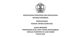 Program dilakukan bertahap dan terintegrasi dengan ekosistem hingga seluruh sekolah di indonesia menjadi program sekolah. Informasi Penerimaan Guru Dan Tenaga Kependidikan Sekolah Indonesia Di Luar Negeri Siln Tahun 2021 Peluang Terkini
