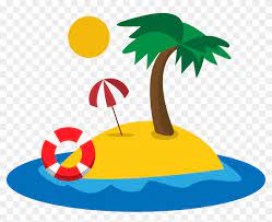 Tropical island background clipart image. Palm Islands Tropical Islands Resort Beach Clip Art Tropical Island Cartoon Free Transparent Png Clipart Images Download