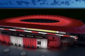 Search only for athletico madrid stadium Atletico Madrid Lighting Up New Stadium S Facade Roof Pitch With Led Technology