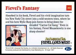 Charlie brown goes west,fievel and the residents of green river are forced to move to little patch of heaven after a catastraphic cat attack. 1991 An American Tail Fievel 39 S Fantasy 30 On Kronozio