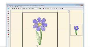 Raccoon with flower free embroidery design. 10 Paid And Free Embroidery Software For Digitizing Everyday Processes
