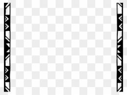 Don't worry because this video will help you create easy but creative border designs using black. Tribal Clipart Border Design Bond Paper Simple Png Download 3293759 Pinclipart