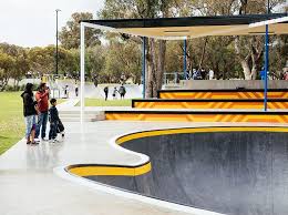 Kwinana Outdoor Youth Space Perth Australia Convic Skate Skatepark Landscapearchitecture Australia Perth Design Y Skate Park Australia Youth Center
