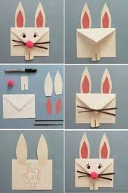 Diy Envelope Easter Bunny Craft Easter Crafts School Crafts Easter Crafts For Kids