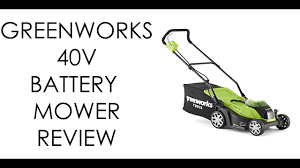 There is no doubt that battery powered lawn mowers are easy to use and quiet. Greenworks 40v Battery Powered Lawnmower Review Youtube