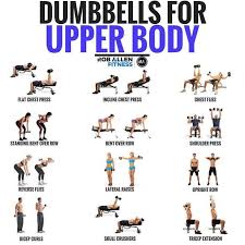 Here Is A Collection Of Upper Body Exercises Where You Need Only Dumbbells And A Bench They Go In Ord Body Workout At Home Dumbell Workout Upper Body Workout