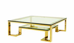 Coffee table art deco style. Casa Padrino Art Deco Luxury Coffee Table Gold 120 X 120 X H 40 Cm Living Room Coffee Table Luxury Hotel Furniture
