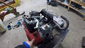 This muffler here is a honda replacement, may or may not clear the oil filter. Honda Gx 620 V Twin Youtube