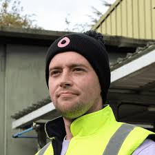 Polly's Black Pom Beanie