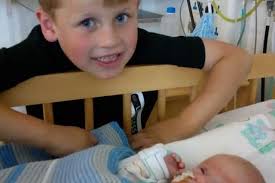 Grateful mum thanks "wonderful" staff at Burnley General Hospital for  saving her baby born three months early