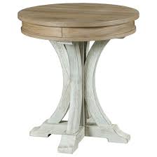 Care royal vintage industrial farmhouse 19.7 inches side end table with storage shelf for living room, night stand bedroom, real natural reclaimed wood, sturdy rustic brown metal frame, easy assembly 4.4 out of 5 stars 202 $88.88$88.88 get it as soon as fri, jan 15 England Cimarron Valley Relaxed Vintage Round End Table Lindy S Furniture Company End Tables