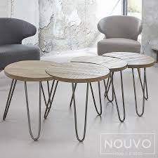 Les fans de baroque seront sûrement. Table Basse Ronde Design Table Basse Contemporaine Bois