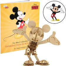 Delight your mind and eyes with our original 3d crystal. Amazon Com Disney Mickey Mouse 3d Wood Puzzle Model Figure Kit 42 Pcs Build Paint Your Own 3 D Toy Holiday Educational Gift For Kids Adults No Glue Required
