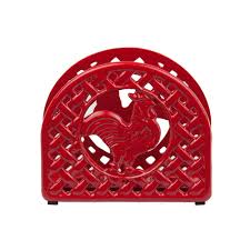 A wide variety of rooster napkin holder options are available to you, such as material, feature, and table decoration & accessories type. Home Basics Cast Iron Rooster Napkin Holder Nh44174 The Home Depot