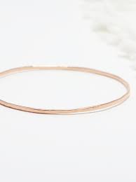 Bracelet For Women Rose Gold Bangle Minimalist Bracelet Etsy In 2021 Rose Gold Bangle Minimalist Bracelet Rose Gold Bangle Bracelet