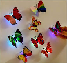 Download Home Decor Glow In The Dark Adhesive Led 3d Butterfly Wall Stickers Buy 3d Butterfly Wall Stickers Glow In The Dark Butterfly Sticker Adhesive Wall Stickers Product On Alibaba Com