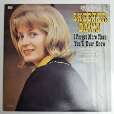 Skeeter Davis ‎I Forgot More Than You'll Ever Know LP Mono Camden CAL 818