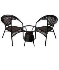 Boasting a durable finish and clean lines, this wooden play table features a spacious square tabletop and two coordinating chairs at just the right height for young children. Shri Sai Outdoor Furniture 2 Chair And 1 Table Set Amazon In Furniture