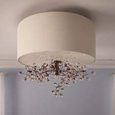 Davidson 3 Light Semi Flush Mount Birchlane Chandelier Style Flush Mount Lighting Semi Flush Ceiling Lights