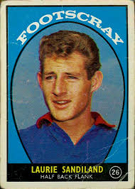 Laurie Sandilands played his first game with Footscray 58 years ago today,  Saturday 16th July 1966. (See comments section for other photos from this  date)
