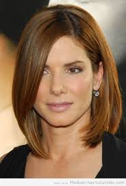 Short medium hairstyles can be styled on straight or curly hair. New Hairstyle 2014 Medium Brown Hairstyles 2014 Photos