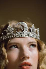 EARTHBOUND MISFIT MOON & STARS WEDDING CROWN NO. 2331