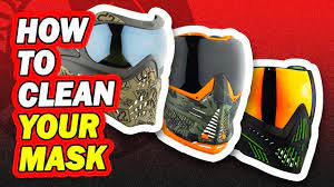 How To Clean Your Paintball Mask | Lone Wolf Paintball Michigan - Youtube