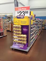 Walmart Endcap Nexium June 2014 Walmart Posm Point Of Purchase