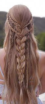 17 Adorable Heart Hairstyles Cute Hairstyles For Kids You Will Love Heart Hairstyles Weaving Gir Prom Hairstyles For Long Hair Hair Styles Long Hair Styles