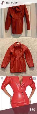 House Of Cb Vegan Jacket Dress Jacket Dress Vegan Leather Jacket Leather Jacket Dress