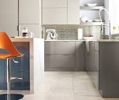contemporary kitchen in acrylic gloss