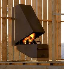 With a wood stove, less heat escapes. Stuv Wall Hanging Stove