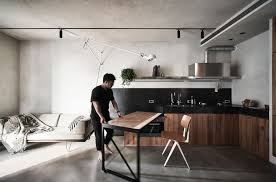 Kleine Wohnung Mit Empore Einrichten Multifunktionale Mobel Fur Optimale Raumnutzung R Built In Furniture Industrial Style Kitchen Multifunctional Furniture