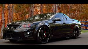 The hsv maloo is a performance utility that has been produced since 1990 and was based on the holden ute. Holden Commodore Ve Ute Hsv Maloo R8 E Series Ls3 V8 Turbo Start Up Accelerate Sound Youtube
